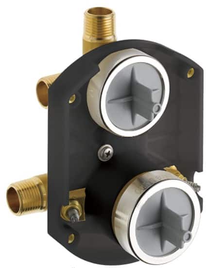 Delta shower valve